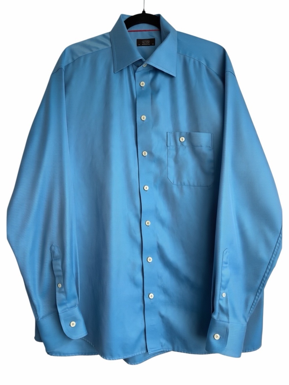 XL Eton Men's Sky Blue Classic Dress Shirt size 17.5/44